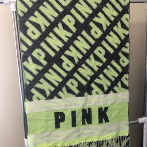 Pink! Neon scarf/blanket
